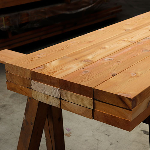 ウエスタンレッドシダー デッキ材 2x6