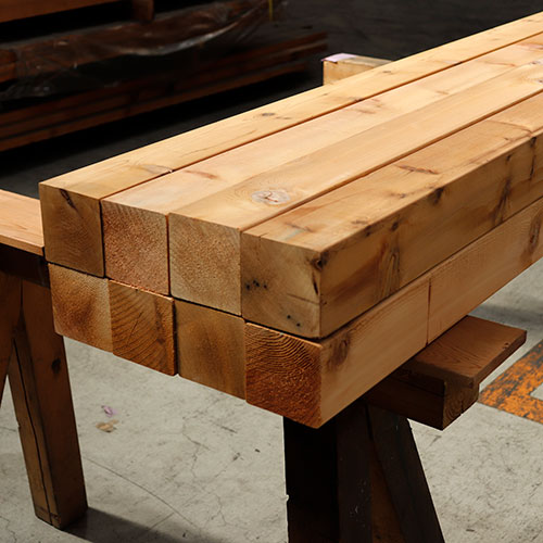 ウエスタンレッドシダー デッキ材・角材 4x4