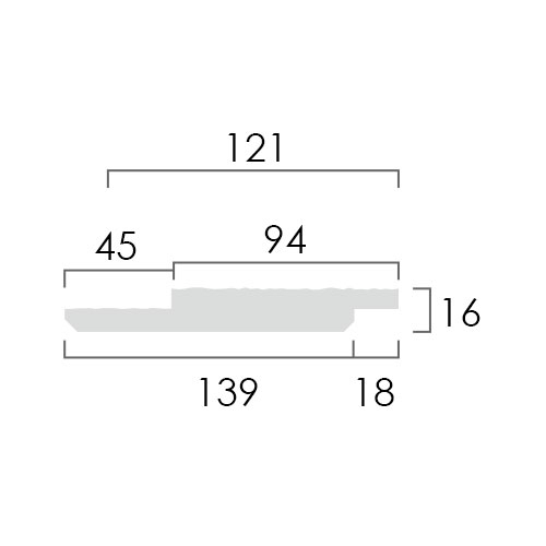 ウエスタンレッドシダー チャネルサイディング