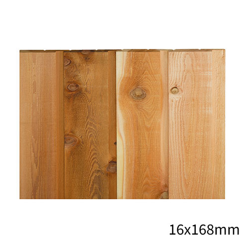 ウエスタンレッドシダー チャネルサイディング