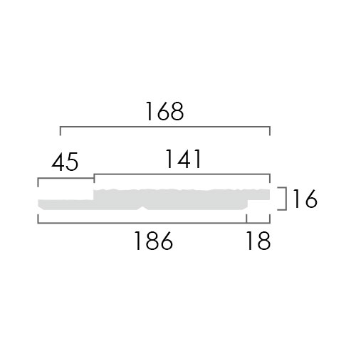 ウエスタンレッドシダー チャネルサイディング