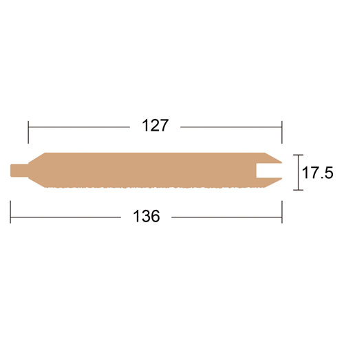 ウエスタンレッドシダー 外壁材 本実サイディング サイズ