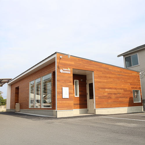 ウエスタンレッドシダー 外壁 施工写真